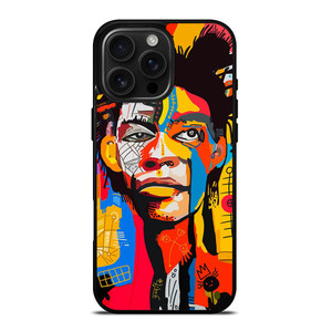 JEAN MICHEL BASQUIAT PORTRAIT iPhone 16 Pro Max Case Cover