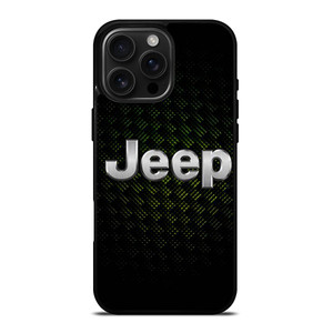 JEEP METAL LOGO iPhone 16 Pro Max Case Cover