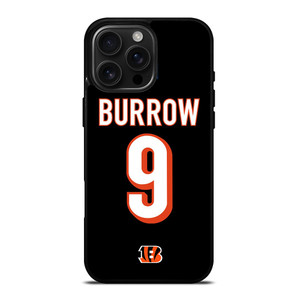 JOE BURROW CINCINNATI BENGALS KIT iPhone 16 Pro Max Case Cover