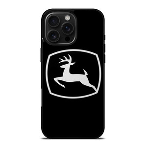 JOHN DEERE BLACK LOGO iPhone 16 Pro Max Case Cover