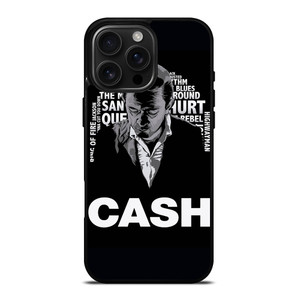 JOHNNY CASH MIDDLE CLIPART iPhone 16 Pro Max Case Cover