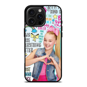 JOJO SIWA QUOTE  iPhone 16 Pro Max Case Cover