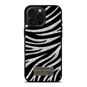 KATE SPADE NEW YORK ZEBRA PATTERN iPhone 16 Pro Max Case Cover