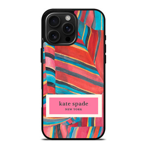 KATE SPADE STRIPE ICON iPhone 16 Pro Max Case Cover