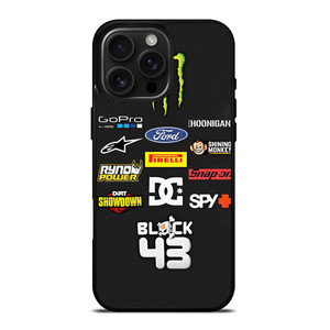KEN BLOCK RALLY LOGO iPhone 16 Pro Max Case Cover