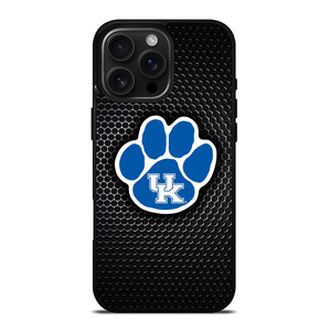 KENTUCKY WILDCATS METAL LOGO iPhone 16 Pro Max Case Cover