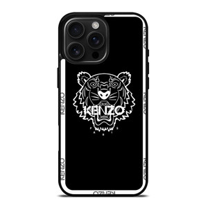 KENZO PARIS BORDERED LOGO iPhone 16 Pro Max Case Cover KENZO PARIS BORDERED LOGO iPhone 16 Pro Max Case Cover