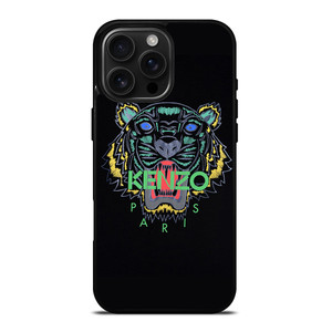 KENZO PARIS LOGO NEW iPhone 16 Pro Max Case Cover