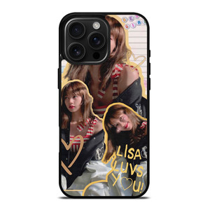 LALISA BLACKPINK CUTE COLLAGE iPhone 16 Pro Max Case Cover
