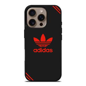 ADIDAS STRIPE RED LOGO iPhone 16 Pro Case Cover