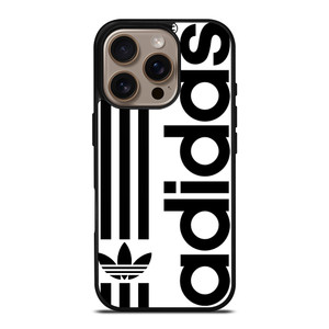 ADIDAS VERTICAL STRIPE LOGO iPhone 16 Pro Case Cover ADIDAS VERTICAL STRIPE LOGO iPhone 16 Pro Case Cover
