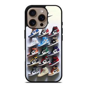 AIR JORDAN NIKE COLLAGE iPhone 16 Pro Case Cover AIR JORDAN NIKE COLLAGE iPhone 16 Pro Case Cover