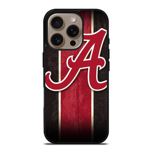 ALABAMA CRIMSON TIDE SYMBOL LOGO iPhone 16 Pro Case Cover