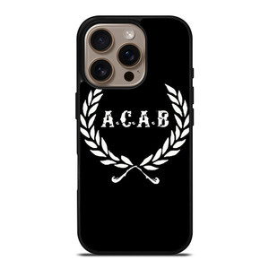 ALL CORPS ARE BASTARD ACAB SYMBOL iPhone 16 Pro Case Cover ALL CORPS ARE BASTARD ACAB SYMBOL iPhone 16 Pro Case Cover