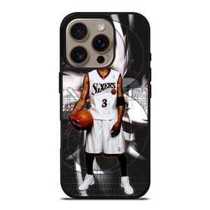 ALLEN IVERSON 3 SIXERS NBA iPhone 16 Pro Case Cover ALLEN IVERSON 3 SIXERS NBA iPhone 16 Pro Case Cover