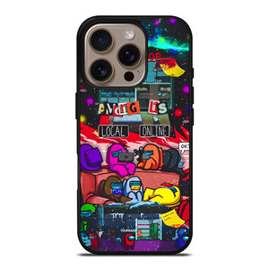 AMONG US LOCAL ONLINE iPhone 16 Pro Case Cover