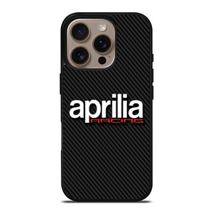 APRILIA MOTOR RACING CARBON iPhone 16 Pro Case Cover
