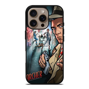 ARCHER CARTOON MOVIE POSTER iPhone 16 Pro Case Cover ARCHER CARTOON MOVIE POSTER iPhone 16 Pro Case Cover