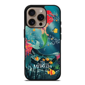 ARIEL LITTLE MERMAID DISNEY iPhone 16 Pro Case Cover ARIEL LITTLE MERMAID DISNEY iPhone 16 Pro Case Cover