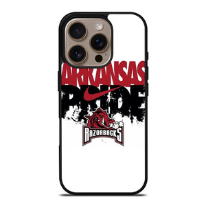 ARKANSAS RAZORBACKS PRIDGE iPhone 16 Pro Case Cover ARKANSAS RAZORBACKS PRIDGE iPhone 16 Pro Case Cover