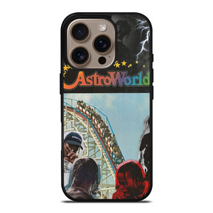 ASTROWORLD TRAVIS SCOTT COLLAGE iPhone 16 Pro Case Cover
