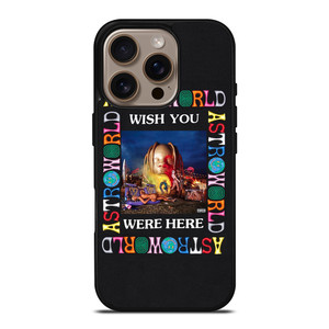 ASTROWORLD TRAVIS SCOTT iPhone 16 Pro Case Cover