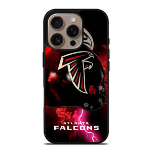 ATALANTA FALCONS LIGHTNING HELMET iPhone 16 Pro Case Cover ATALANTA FALCONS LIGHTNING HELMET iPhone 16 Pro Case Cover