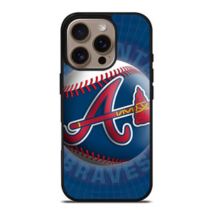 ATLANTA BRAVES MLB BALL iPhone 16 Pro Case Cover
