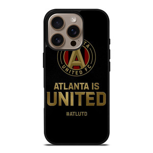 ATLANTA UNITED FC SLOGAN iPhone 16 Pro Case Cover ATLANTA UNITED FC SLOGAN iPhone 16 Pro Case Cover