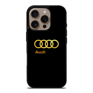 AUDI CAR GOLD LOGO iPhone 16 Pro Case Cover AUDI CAR GOLD LOGO iPhone 16 Pro Case Cover
