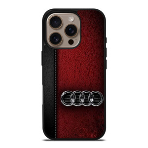AUDI CAR RED LEATHER iPhone 16 Pro Case Cover AUDI CAR RED LEATHER iPhone 16 Pro Case Cover