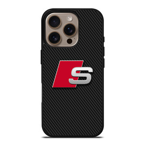 AUDI S CARBON LOGO iPhone 16 Pro Case Cover AUDI S CARBON LOGO iPhone 16 Pro Case Cover