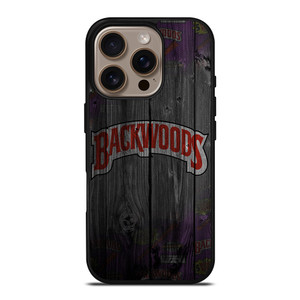 BACKWOODS CIGARETTES WOODEN LOGO iPhone 16 Pro Case Cover