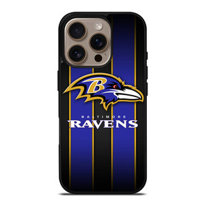 BALTIMORE RAVENS NFL STRIPE LOGO iPhone 16 Pro Case Cover BALTIMORE RAVENS NFL STRIPE LOGO iPhone 16 Pro Case Cover