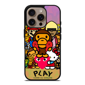 BAPE BABY MILO PLAY iPhone 16 Pro Case Cover BAPE BABY MILO PLAY iPhone 16 Pro Case Cover