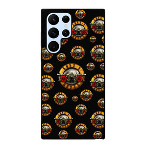 GUNS N ROSES ROCK BAND PATTERN Samsung Galaxy S22 Ultra Case Cover
