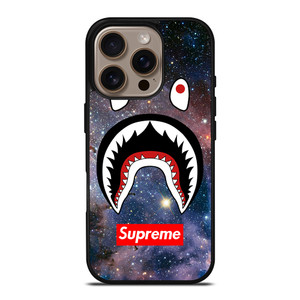 BAPE CAMO SHARK SUPREME NEBULA iPhone 16 Pro Case Cover BAPE CAMO SHARK SUPREME NEBULA iPhone 16 Pro Case Cover