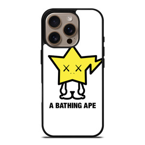 BATHING APE BAPESTA KAWS iPhone 16 Pro Case Cover