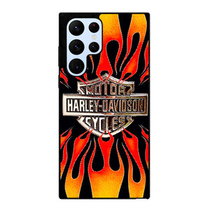 HARLAY DAVIDSON MOTOR FIRE LOGO Samsung Galaxy S22 Ultra Case Cover