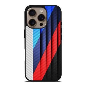 BMW STRIPES ON METAL ICON iPhone 16 Pro Case Cover BMW STRIPES ON METAL ICON iPhone 16 Pro Case Cover