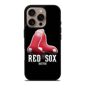 BOSTON RED SOX LOGO BASEBALL iPhone 16 Pro Case Cover
