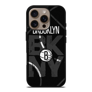 BROOKLYN NETS BASEBALL LOGO NBA iPhone 16 Pro Case Cover