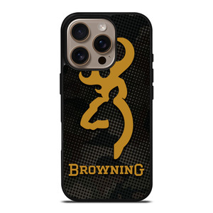 BROWNING ARMS CAMO CARBON iPhone 16 Pro Case Cover BROWNING ARMS CAMO CARBON iPhone 16 Pro Case Cover
