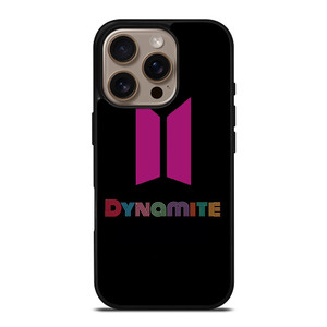 BTS BANGTAN BOYS DYNAMITE LOGO iPhone 16 Pro Case Cover BTS BANGTAN BOYS DYNAMITE LOGO iPhone 16 Pro Case Cover