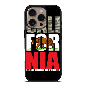 CALIFORNIA REPUBLIC CAMO SYMBOL iPhone 16 Pro Case Cover CALIFORNIA REPUBLIC CAMO SYMBOL iPhone 16 Pro Case Cover