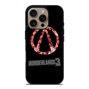 CAMO BORDERLANDS 3 LOGO iPhone 16 Pro Case Cover CAMO BORDERLANDS 3 LOGO iPhone 16 Pro Case Cover