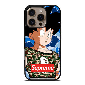 CAMO GOHAN BAPE SUPREME iPhone 16 Pro Case Cover CAMO GOHAN BAPE SUPREME iPhone 16 Pro Case Cover
