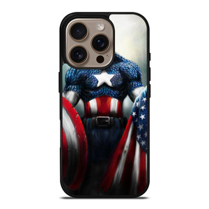 CAPTAIN AMERICA MARVEL ART iPhone 16 Pro Case Cover