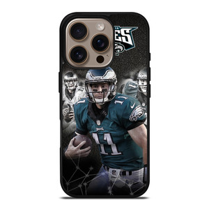 CARSON WENTZ PHILADELPHIA EAGLES iPhone 16 Pro Case Cover