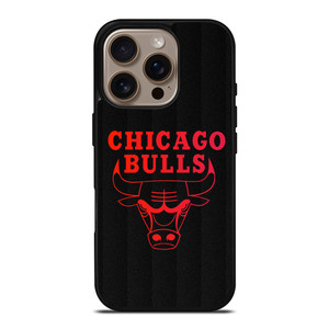 CHICAGO BULLS NEW LOGO iPhone 16 Pro Case Cover